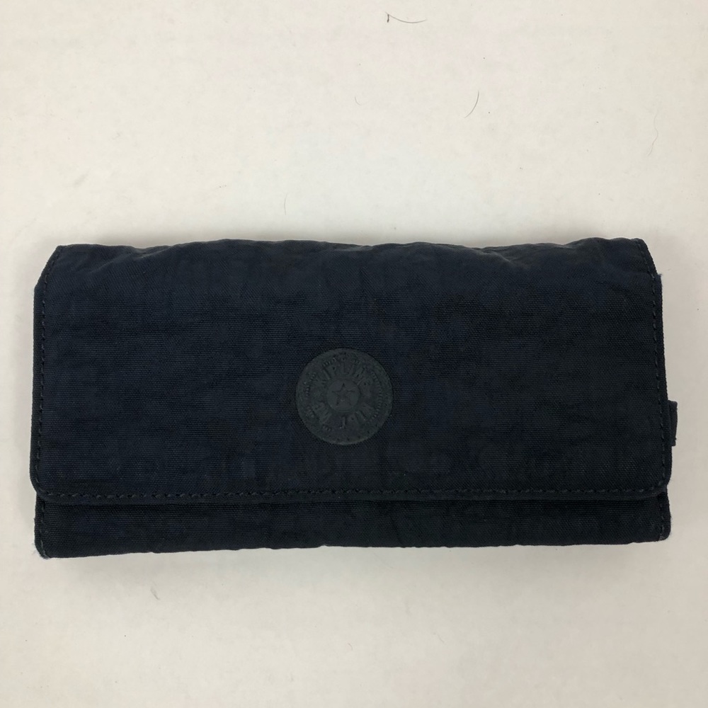 Kipling wallet black with teal